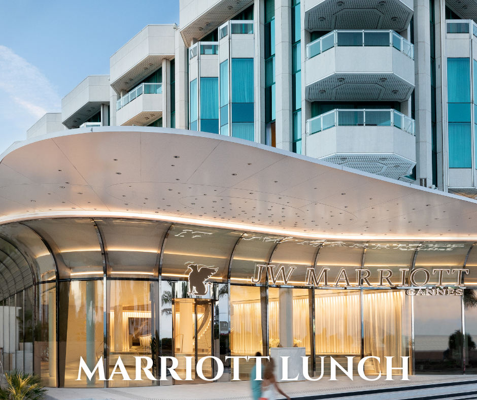 JW Marriot Cannes Marriott lunch