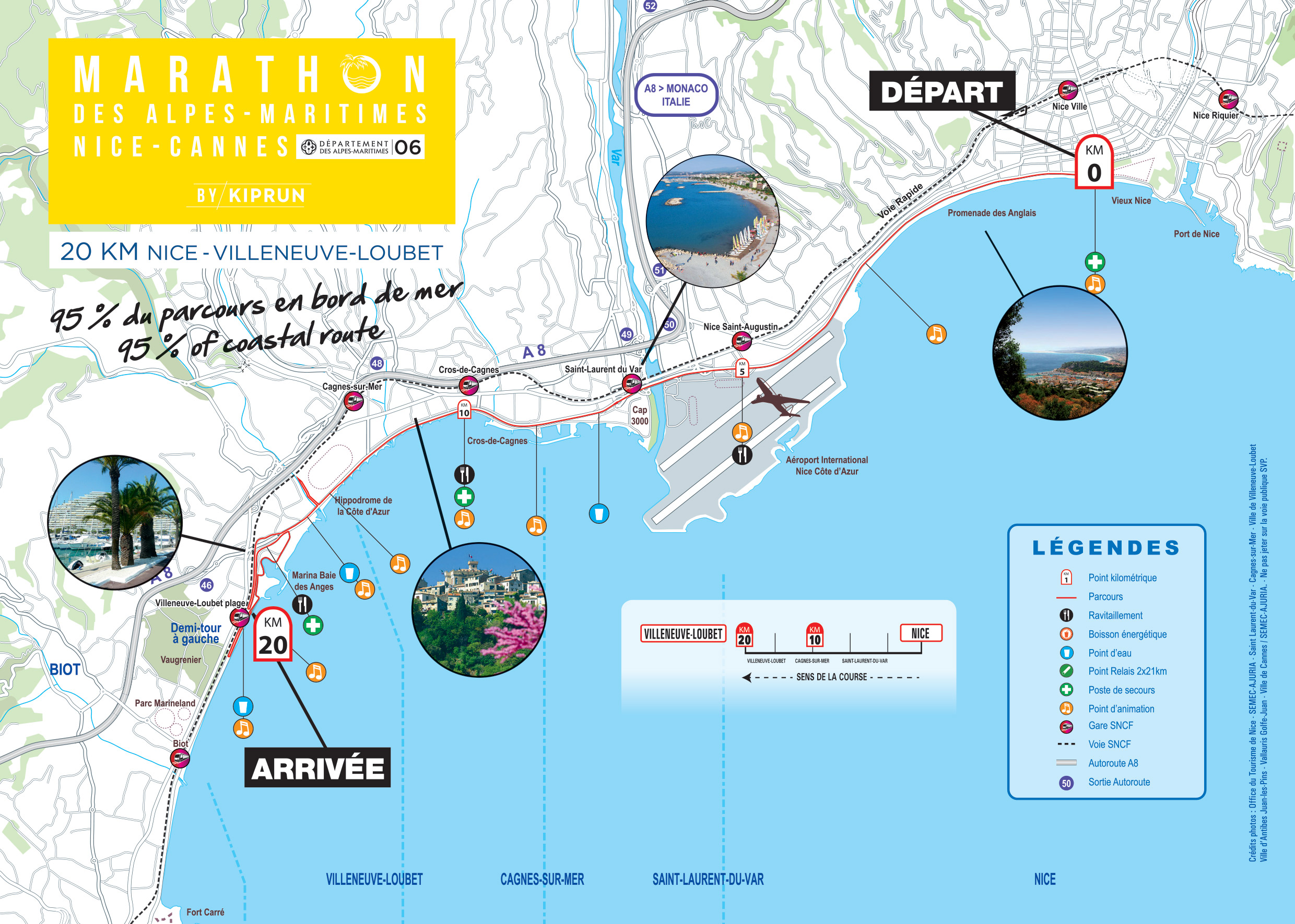 Parcours 20 KM